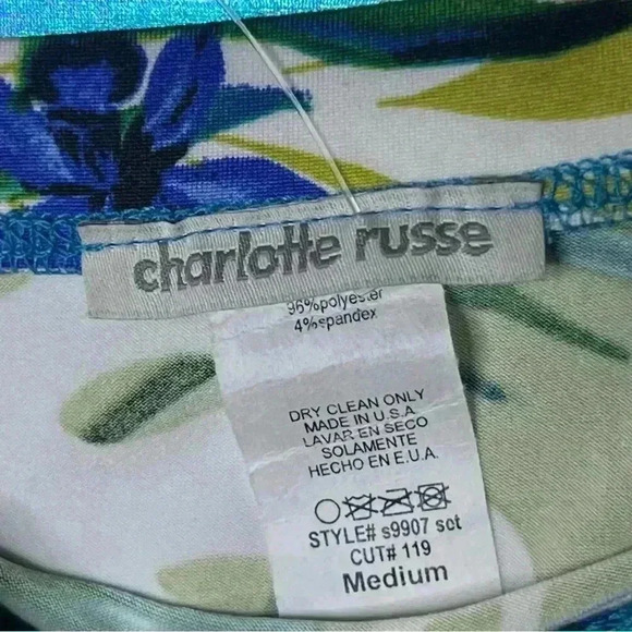 🌺 Charlotte Russe Long Hawaiian Pencil Skirt - Size Medium 🌴 - Picture 4 of 4